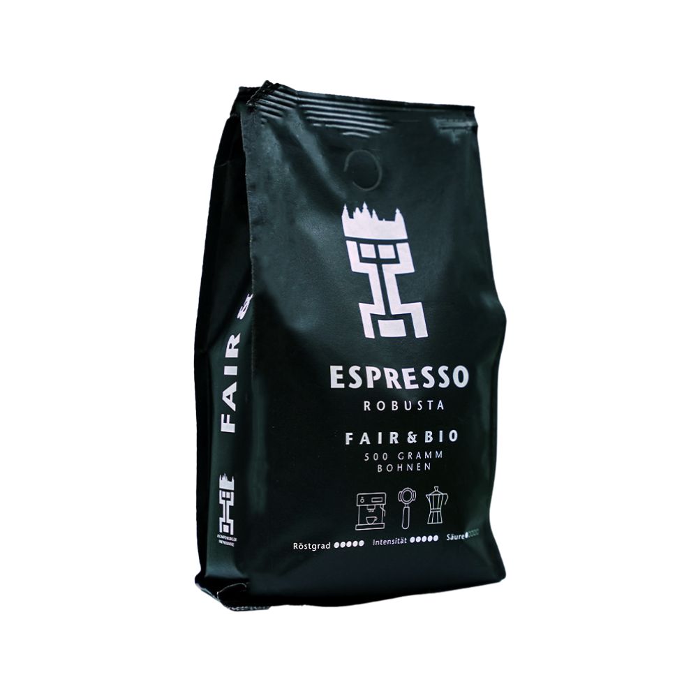 Aschaffenburger Partnerkaffee ESPRESSO ROBUSTA Bio