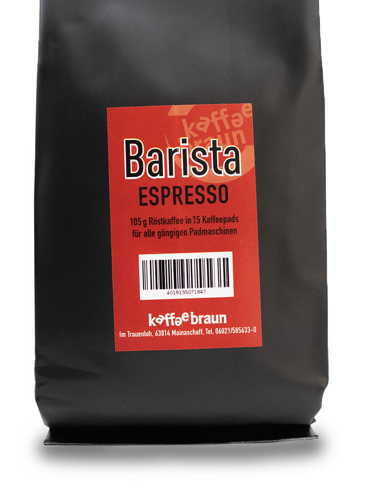 Kaffeepads Espresso Barista, 15 Stk.