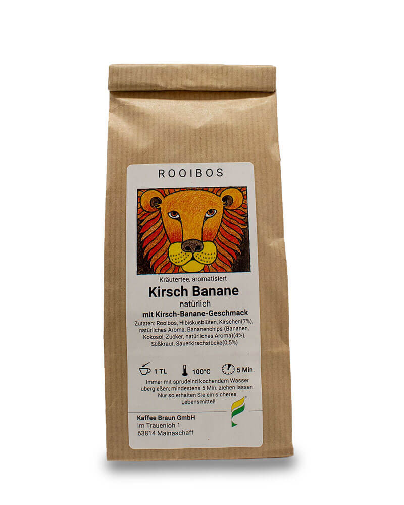 Kirsch Banane - Rooibos Tee