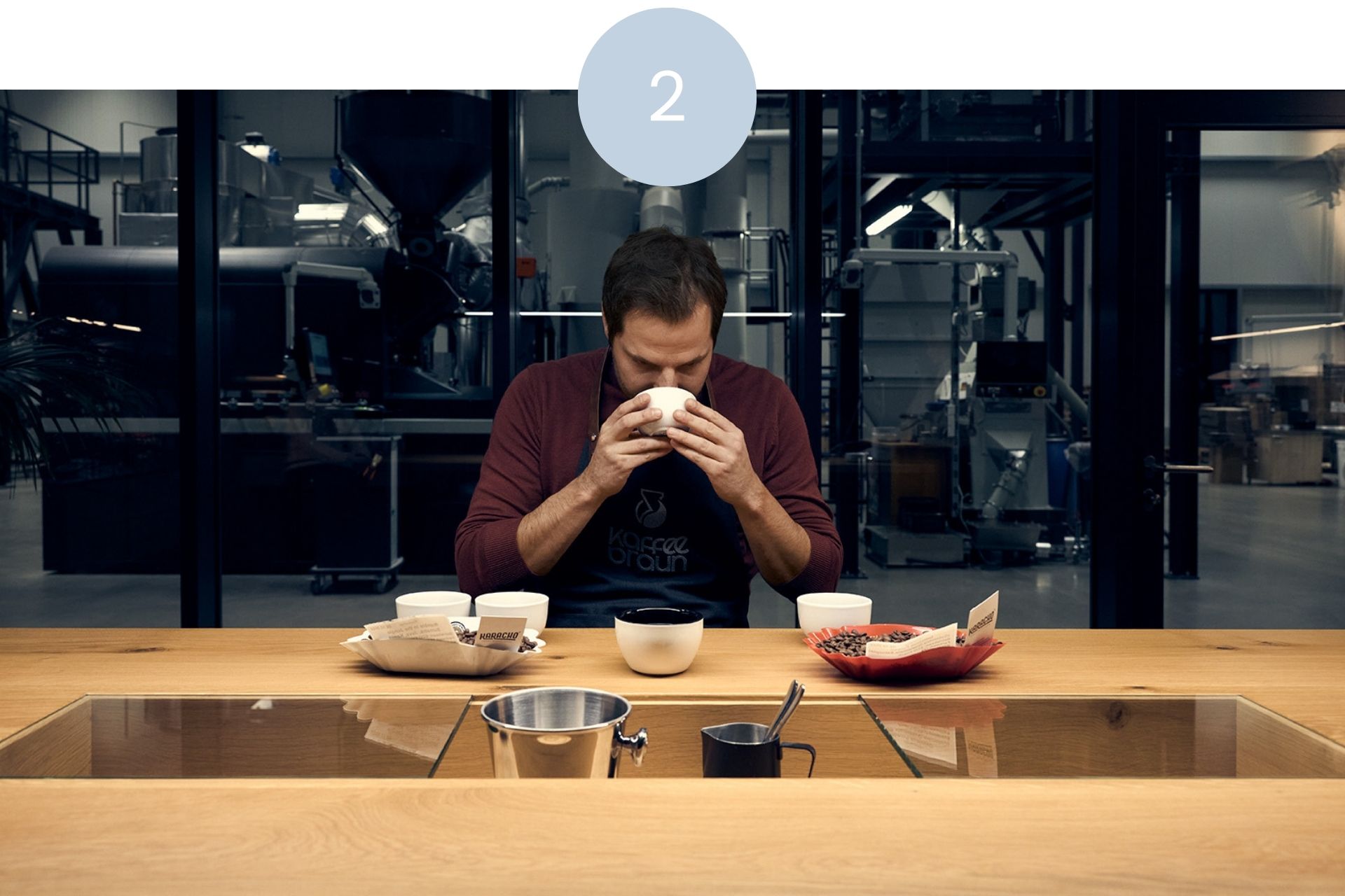 Auswahl von Rohkaffees für ein individuelles Röstprofil