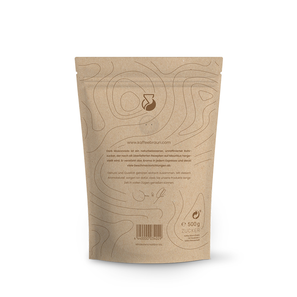 Dark Muscovado Rückseite Dark Muscovado Rückseite