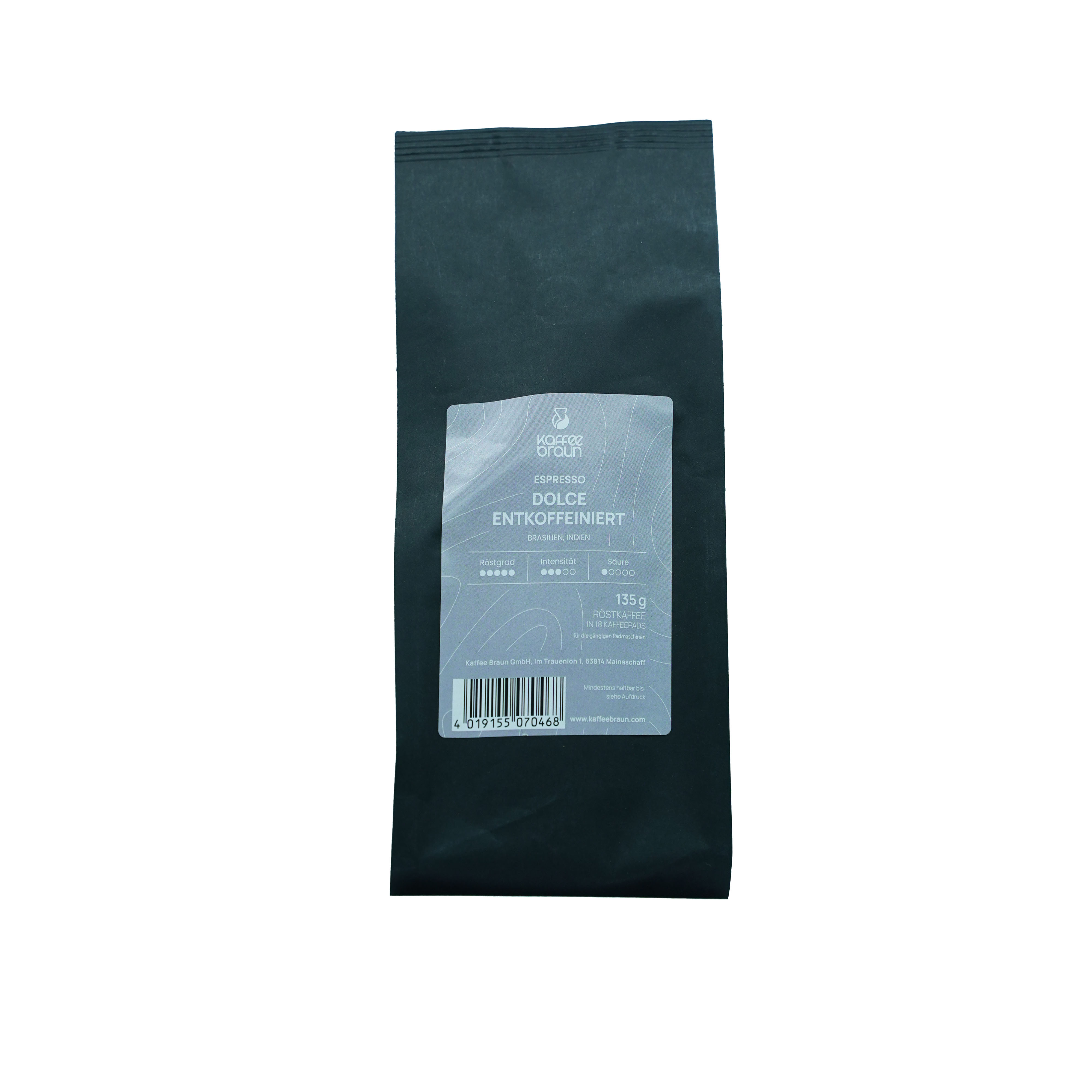 Kaffeepads Dolce decaf, 18 Stk.