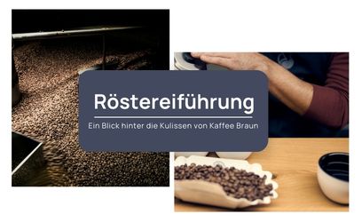 Führungen in unserer Rösterei & Cupping