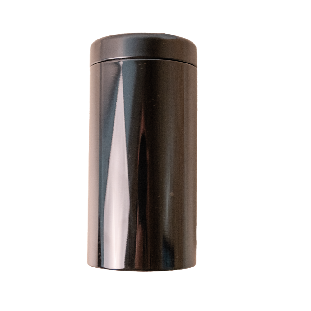 Kaffeedose Pads schwarz