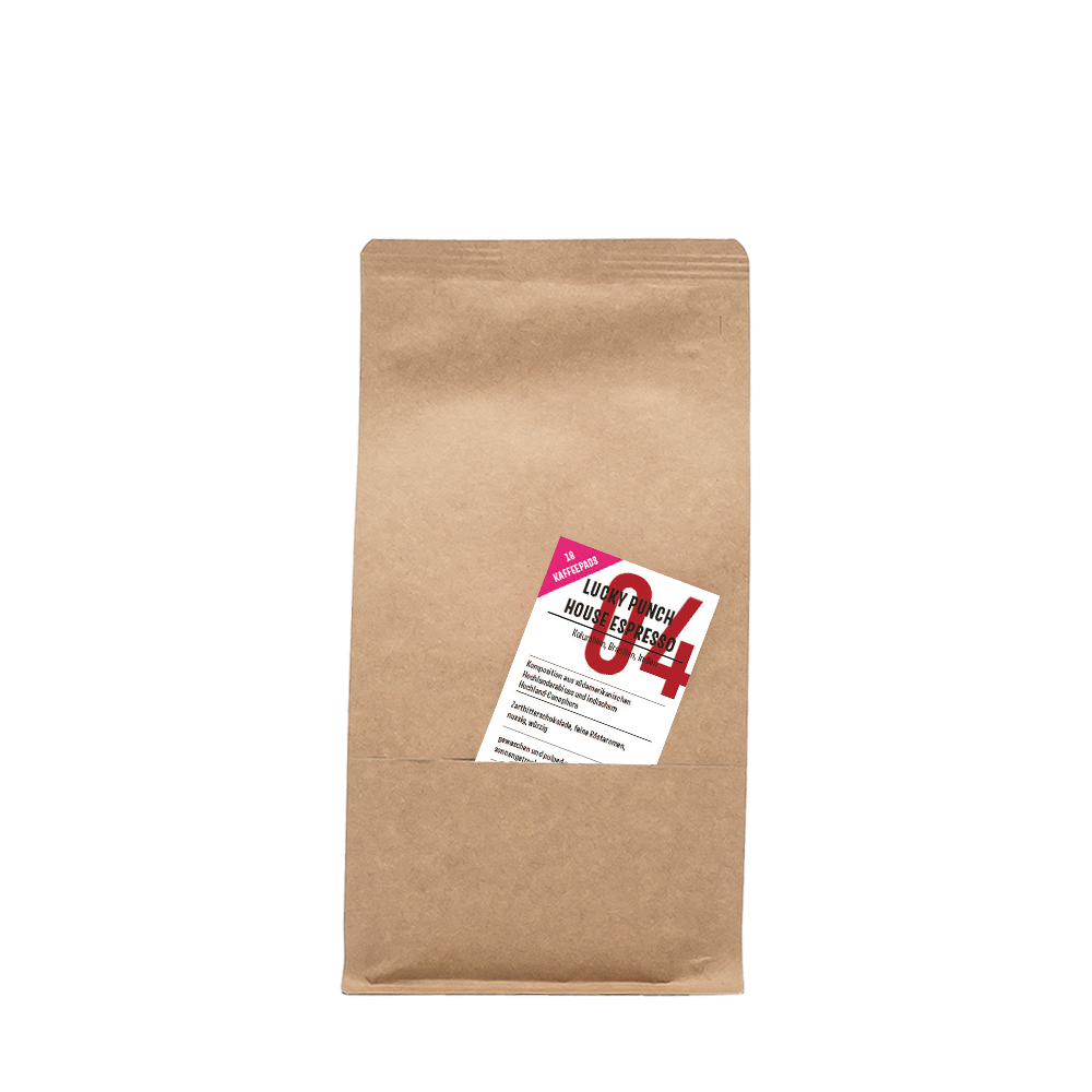 Karacho Lucky Punch, Kaffeepads, 18 Stk.