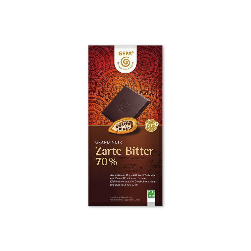 GEPA Zartbitterschokolade 70% Bio
