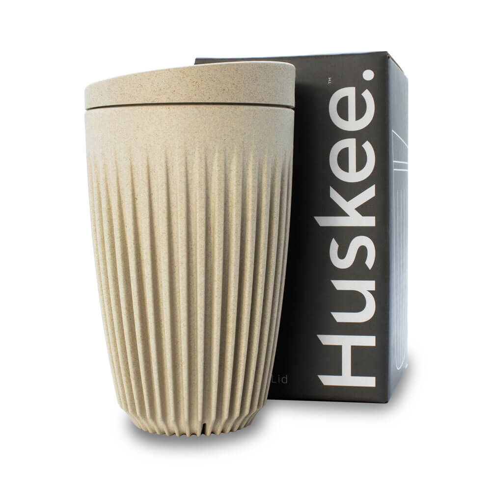 Huskee Cup - einzelner nachhaltiger Kaffeebecher