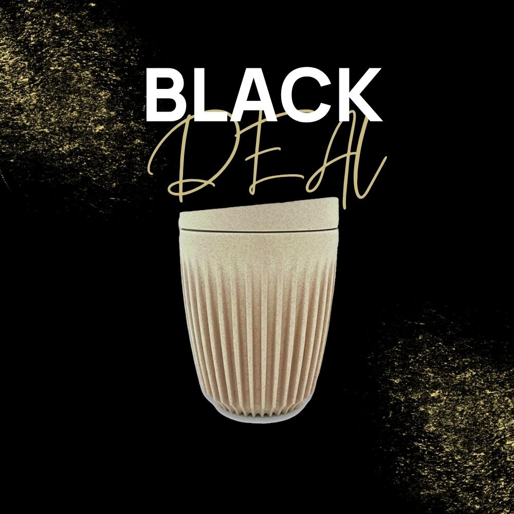 Huskee Cup - einzelner nachhaltiger Kaffeebecher