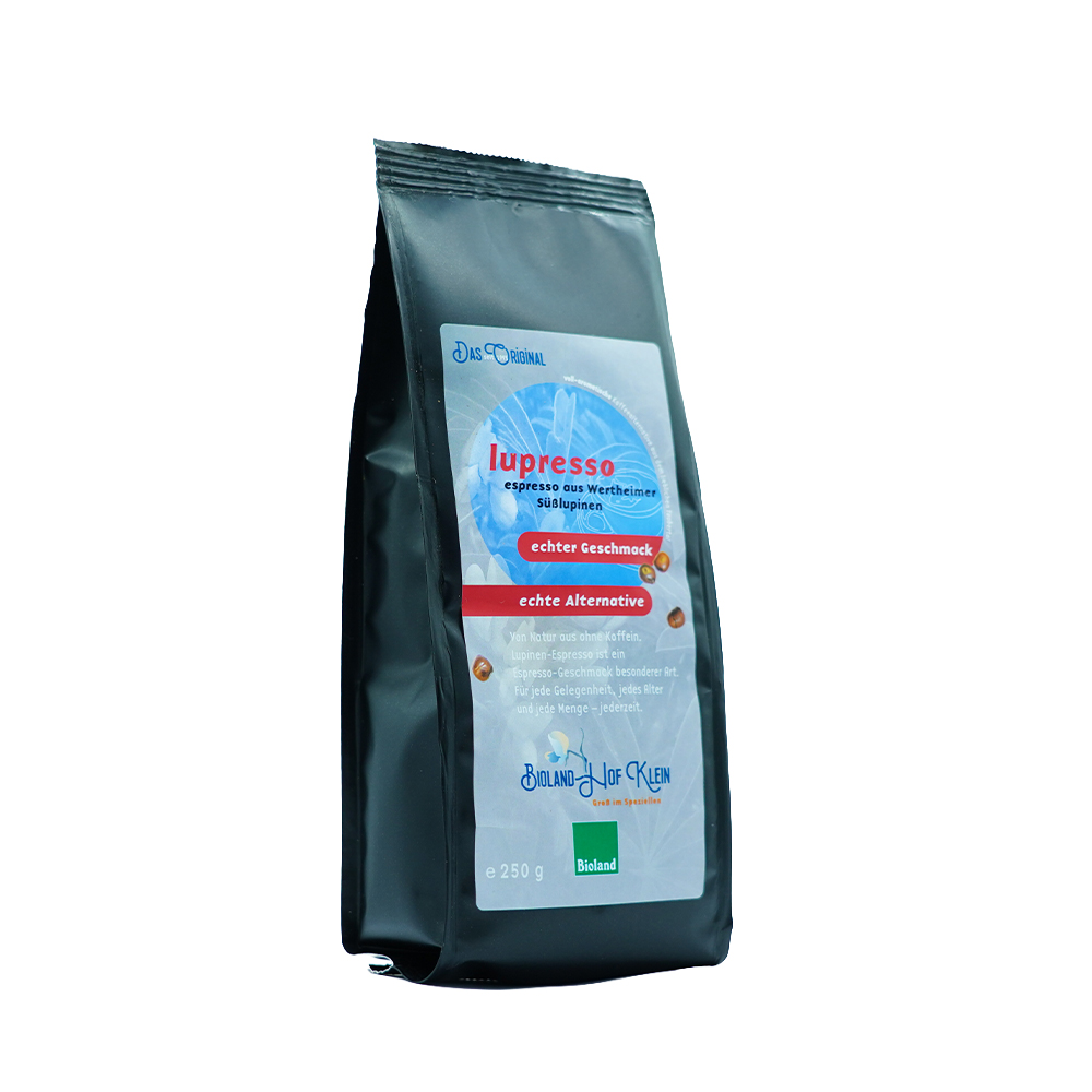 Lupresso Bio - Lupinen Espressoalternative (ohne Koffein)