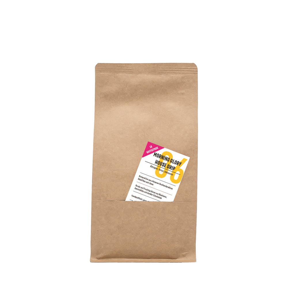 Karacho Morning Glory, Kaffeepads, 18 Stk.