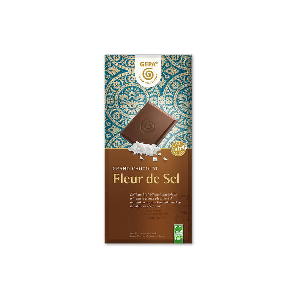 GEPA Grand Chocolate - Fleur de Sel Bio