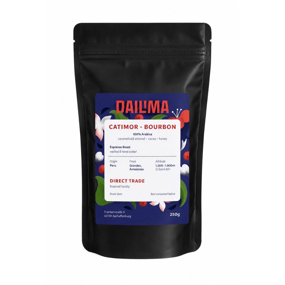 Cafe Dailima - Catimor-Bourbon Blend Espresso Front