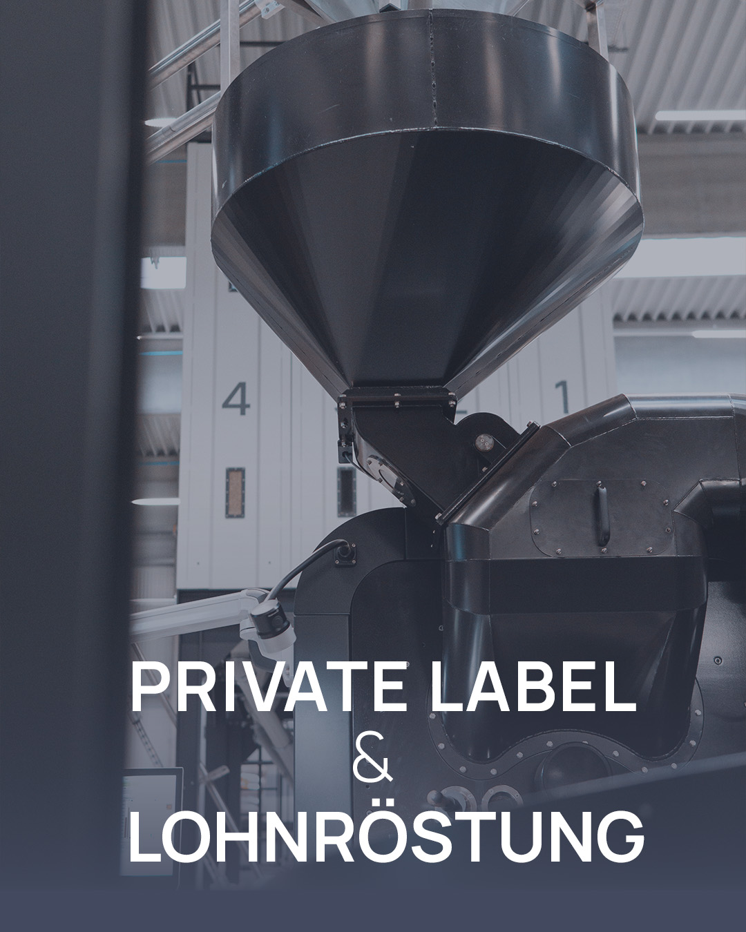 Industrielle Röstanlage für Private-Label- und Lohnröstungsproduktion