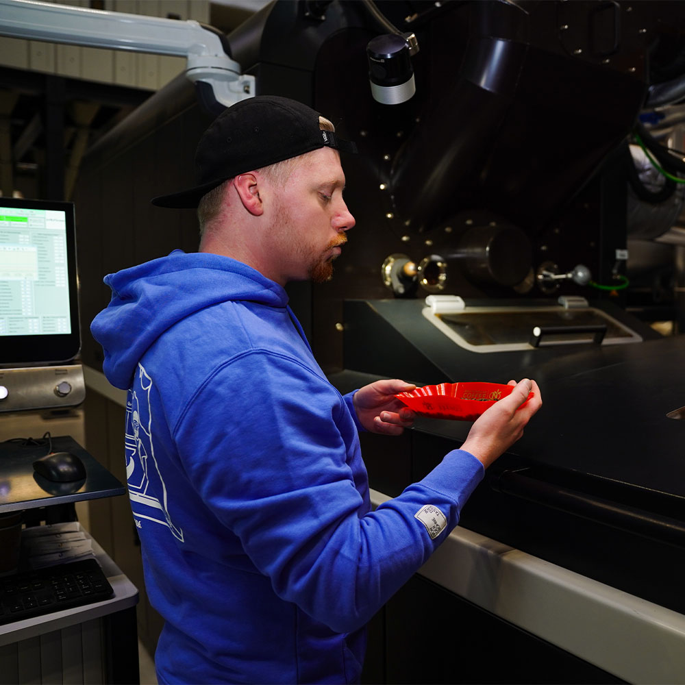Kaffee Braun Hoodie am Röster Kaffee Braun Hoodie am Röster