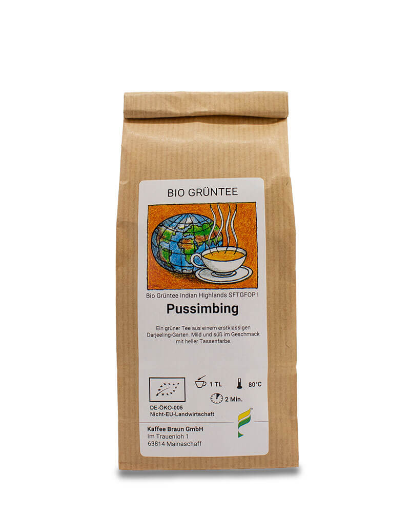 Pussimbing - Bio Grüner Tee