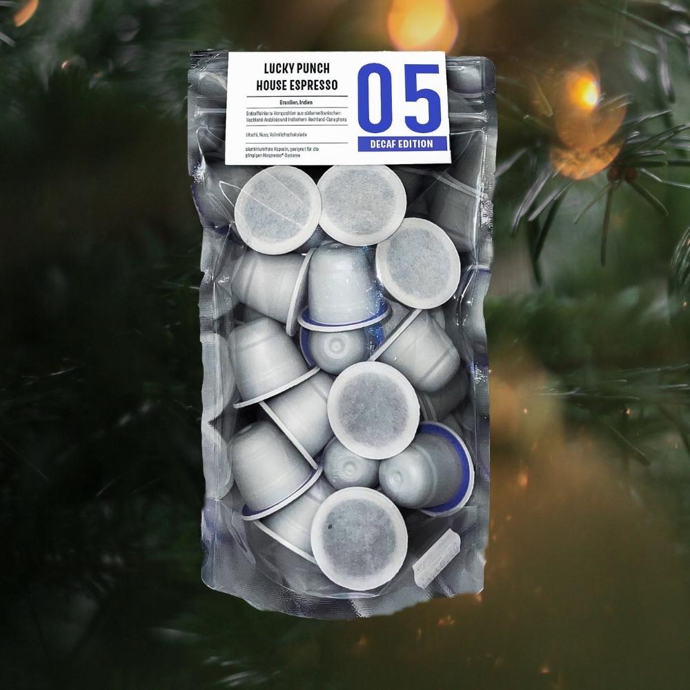 Karacho Lucky Punch decaf, Kaffeekapseln, 15 Stück