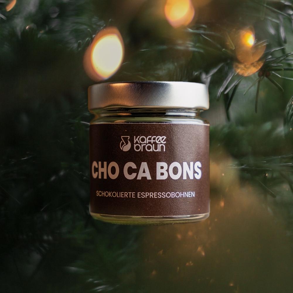 Cho Ca Bons  - Schokolierte Espressobohnen im Glas